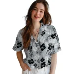 San Antonio Spurs Hawaiian Shirt – Hibiscus Flower Design