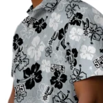 San Antonio Spurs Hawaiian Shirt – Hibiscus Flower Design