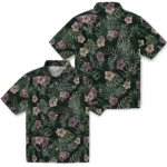 San Antonio Spurs Hawaiian Shirt – Hibiscus Leaves Pattern