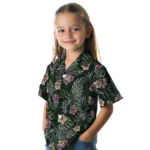 San Antonio Spurs Hawaiian Shirt – Hibiscus Leaves Pattern