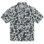 San Antonio Spurs Hawaiian Shirt – Hibiscus Motif