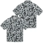 San Antonio Spurs Hawaiian Shirt – Hibiscus Motif