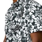 San Antonio Spurs Hawaiian Shirt – Hibiscus Motif