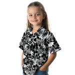 San Antonio Spurs Hawaiian Shirt – Hibiscus Overlay