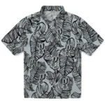 San Antonio Spurs Hawaiian Shirt – Leaf Outline