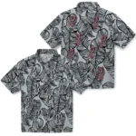 San Antonio Spurs Hawaiian Shirt – Leaf Outline