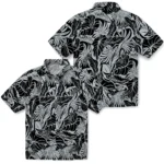 San Antonio Spurs Hawaiian Shirt – Monstera Layer