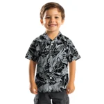 San Antonio Spurs Hawaiian Shirt – Monstera Layer
