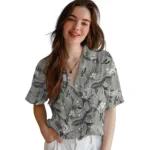 San Antonio Spurs Hawaiian Shirt – Palm Leaves