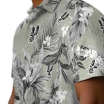 San Antonio Spurs Hawaiian Shirt – Palm Leaves