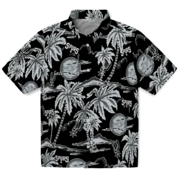 san antonio spurs palm sunset hawaiian shirts best selling