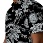 San Antonio Spurs Hawaiian Shirt – Palm Sunset
