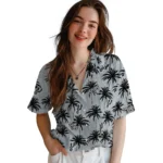San Antonio Spurs Hawaiian Shirt – Palm Tree Motif