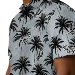 San Antonio Spurs Hawaiian Shirt – Palm Tree Motif