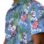 San Antonio Spurs Hawaiian Shirt – Pineapple Bouquet