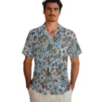 San Antonio Spurs Hawaiian Shirt – Simpsons Christmas