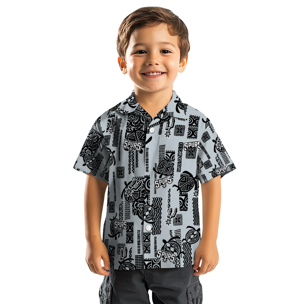 San Antonio Spurs Hawaiian Shirt - Turtle Lines san antonio spurs turtle lines silver hawaiian shirts top rated