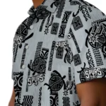 San Antonio Spurs Hawaiian Shirt – Turtle Lines