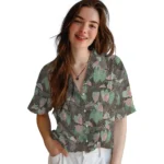 San Diego Padres Hawaiian Shirt – Anthurium Overlay