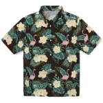 San Diego Padres Hawaiian Shirt – Flamingo and Hibiscus
