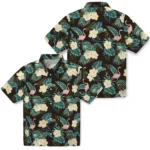 San Diego Padres Hawaiian Shirt – Flamingo and Hibiscus