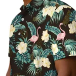 San Diego Padres Hawaiian Shirt – Flamingo and Hibiscus