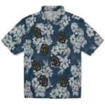 San Diego Padres Hawaiian Shirt – Hibiscus Flowers