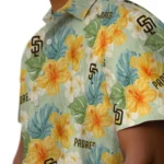 San Diego Padres Hawaiian Shirt – Hibiscus Mood