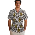 San Diego Padres Hawaiian Shirt – Hibiscus Motif