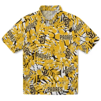 san diego padres hibiscus overlay hawaiian shirts best selling