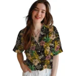 San Diego Padres Hawaiian Shirt – Hibiscus Tiki Jungle