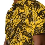 San Diego Padres Hawaiian Shirt – Monstera Layer