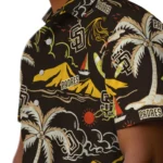 San Diego Padres Hawaiian Shirt – Palm Tree Island