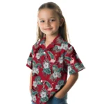 San Diego State Aztecs Hawaiian Shirt – Flamingo and Hibiscus