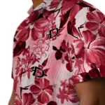San Diego State Aztecs Hawaiian Shirt – Hibiscus Arrangement
