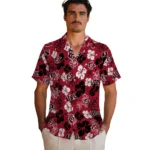 San Diego State Aztecs Hawaiian Shirt – Hibiscus Flower Design
