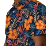 San Diego State Aztecs Hawaiian Shirt – Hibiscus Foliage