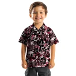 San Diego State Aztecs Hawaiian Shirt – Hibiscus Overlay