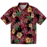 San Diego State Aztecs Hawaiian Shirt – Hibiscus Tiki Jungle