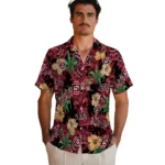 San Diego State Aztecs Hawaiian Shirt – Hibiscus Tiki Jungle