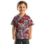 San Diego State Aztecs Hawaiian Shirt – Palm Leaves