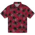 San Diego State Aztecs Hawaiian Shirt – Palm Tree Motif
