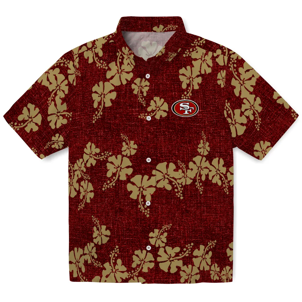 San Francisco 49ers Hawaiian Shirts