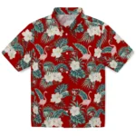 San Francisco 49ers Hawaiian Shirt – Flamingo and Hibiscus