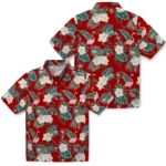 San Francisco 49ers Hawaiian Shirt – Flamingo and Hibiscus