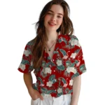 San Francisco 49ers Hawaiian Shirt – Flamingo and Hibiscus