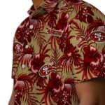 San Francisco 49ers Hawaiian Shirt – Hibiscus Exotic