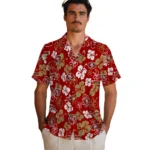 San Francisco 49ers Hawaiian Shirt – Hibiscus Flower Design