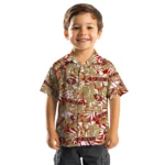 San Francisco 49ers Hawaiian Shirt – Hibiscus Overlay