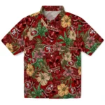 San Francisco 49ers Hawaiian Shirt – Hibiscus Tiki Jungle